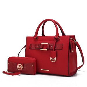 MKF Collection Virginia Vegan Leather Women’s Tote Bag with Wallet by Mia K - 1 of 4