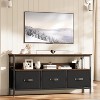 Jojoka Dresser TV Stand for Bedroom,TV Console with Drawers - 3 of 4