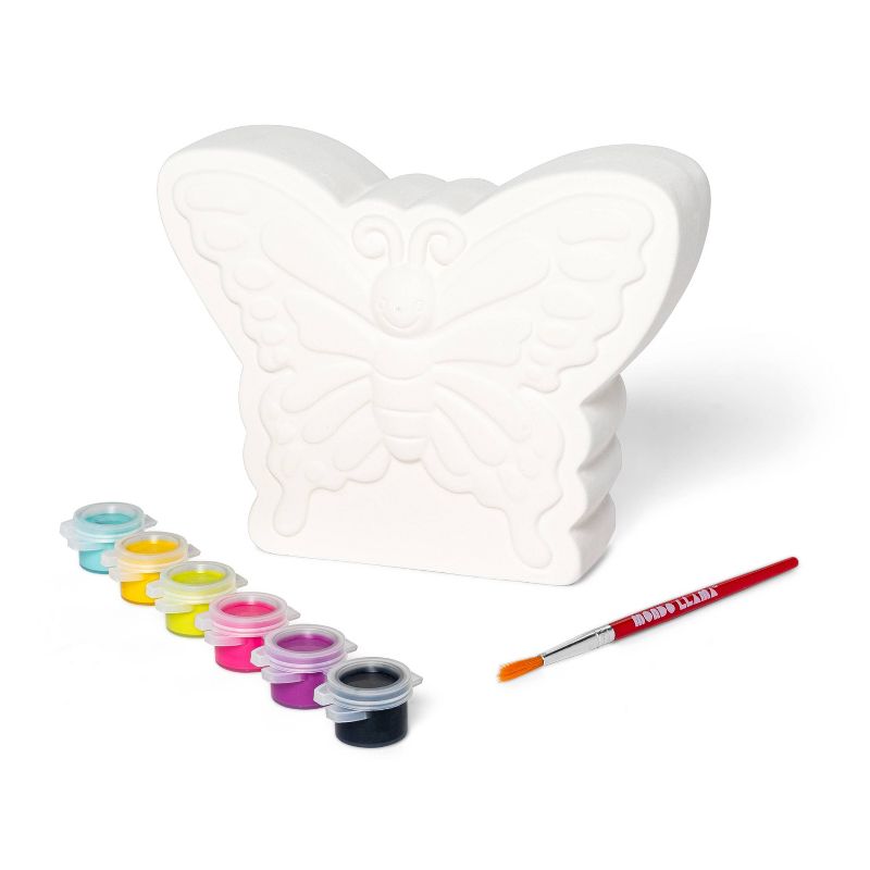Paint-Your-Own Ceramic Butterfly Craft Kit - Mondo Llama&#8482;, 3 of 11