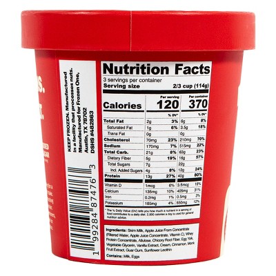 Frozen One Apple Pie Protein Ice Cream - 16oz