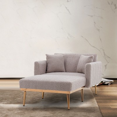 Okak Modern Accent Chair, Fashionable and Classic Style Chaise Accent Chair for Living Room and Hotel Bed Room