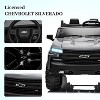 24V 2-Seater Truck Licensed Chevrolet Silverado Ride On Car Kids Toy, Electric Vehicle Car for Toddlers with Parent Remote Control - 3 of 4