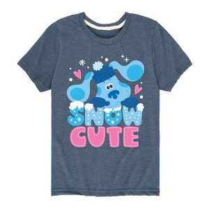 Boys' - Blue's Clues & You! - Snow Cute Short Sleeve Graphic T-Shirt - 1 of 4