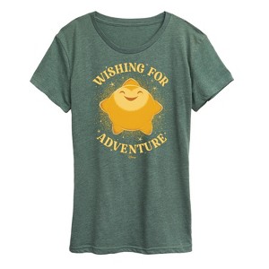 Women's - Disney - Wishing For Adventure Short Sleeve Graphic T-Shirt - 1 of 4