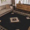 Hauteloom Buckhaven Black Southwestern Area Rug - 2 of 4