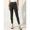 Allegra K Women's Jeggings Tummy Control Stretchy High Waisted Jeans - 3 of 4