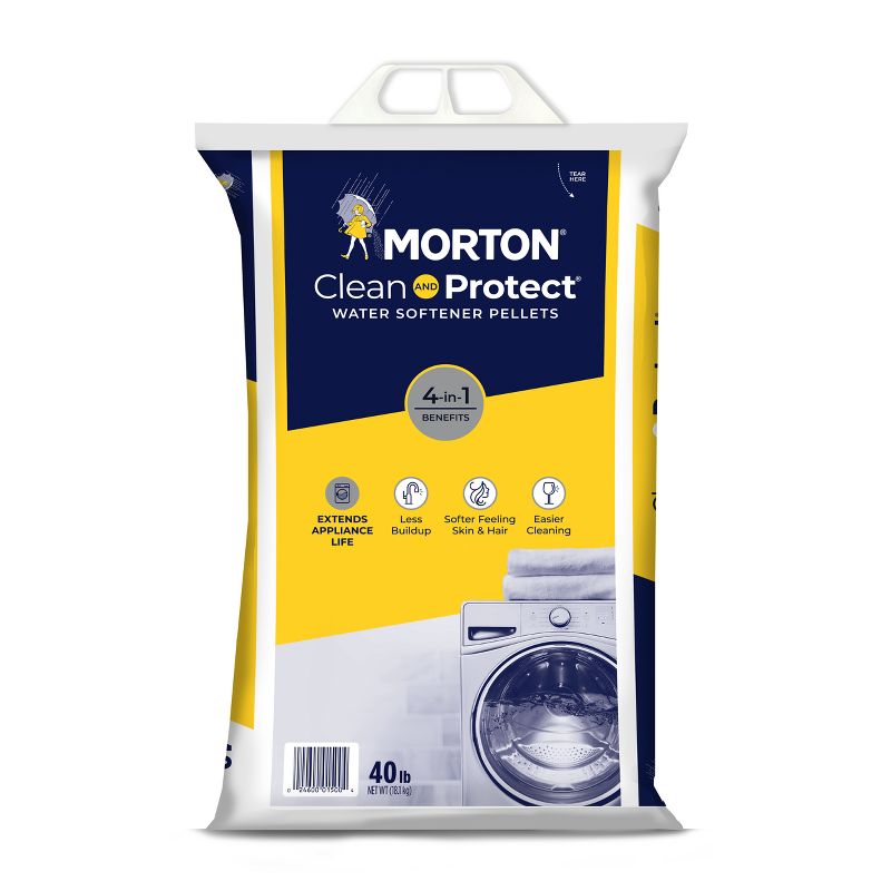 Clean and Protect Water Softener Pellets - 40lbs - Morton, 1 of 13