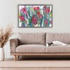 Stupell Industries Expressive Blooming Roses Floating Frame Canvas Art - 3 of 4