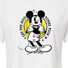 Women's - Disney - Let The Good Times Flow Cropped Graphic T-Shirt - 2 of 4