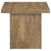 23.5" Square End Table with Modern Laminate Veneer Finish, Perfect for Minimalist and Contemporary Spaces - 4 of 4