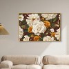 Art Remedy Maroon Elegance Floral Elegant realistic Floral Wall Art Framed - 2 of 4