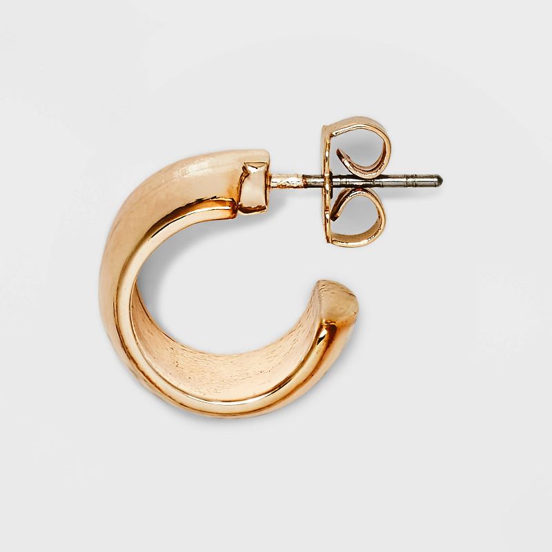 Small Open Hoop Earrings - A New Day&#8482; Gold, 4 of 9