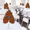 Big Dot of Happiness Party 'Til You're Pooped  - Poop Emoji Party Centerpiece Sticks - Showstopper Table Toppers - 35 Pieces - 2 of 4