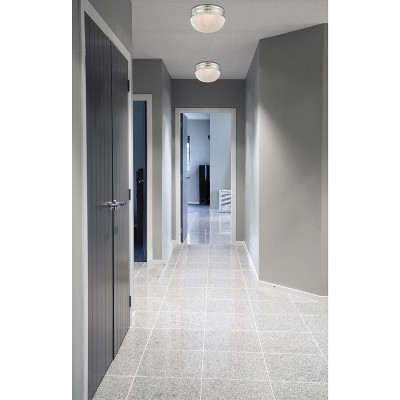 Brushed Nickel LED Flush Mount Ceiling Light