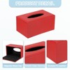 Unique Bargains Magnetic Bottom Tissue Box Cover 1Pc - 3 of 4
