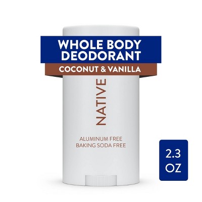 Native Whole Body Deodorant Stick - Coconut &#38; Vanilla - Aluminum Free - 2.3oz_6