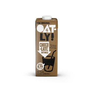 Oatly Chocolate Non-Dairy Shelf Stable Oat Milk - 32 fl oz - 1 of 4
