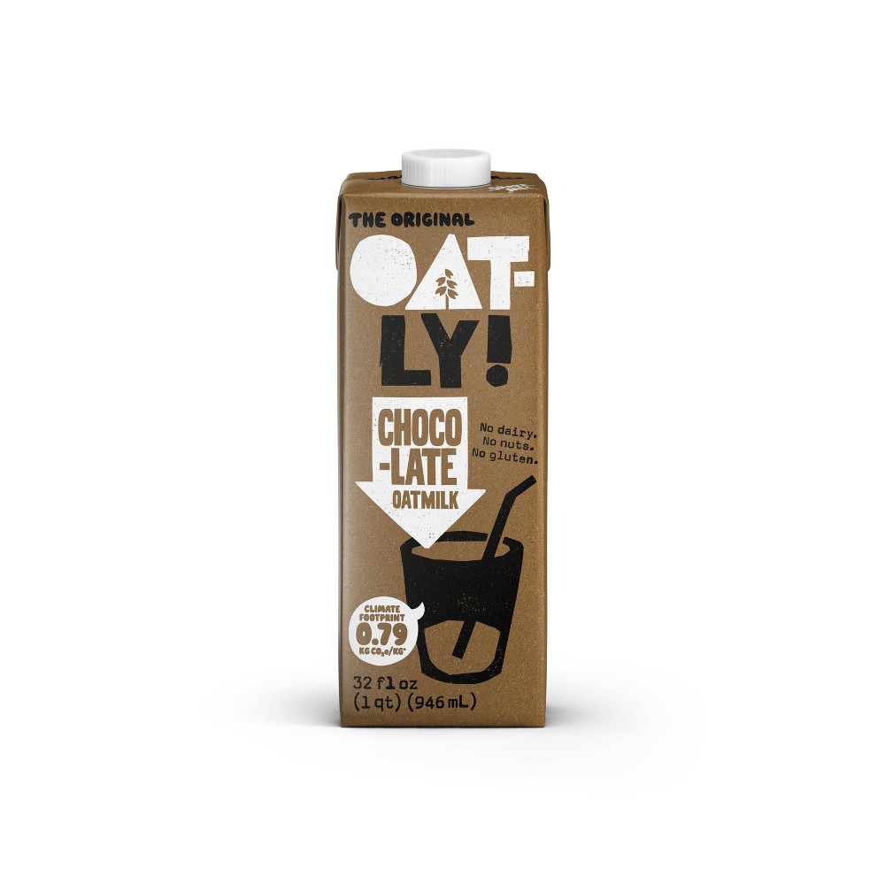 Oatly Chocolate Ambient Non-Dairy Shelf Stable Oatmilk - 32 fl oz