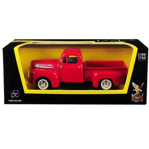 1948 Ford F-1 Pickup Truck Red 1/43 Diecast Model Car by Road Signature - 1 of 3