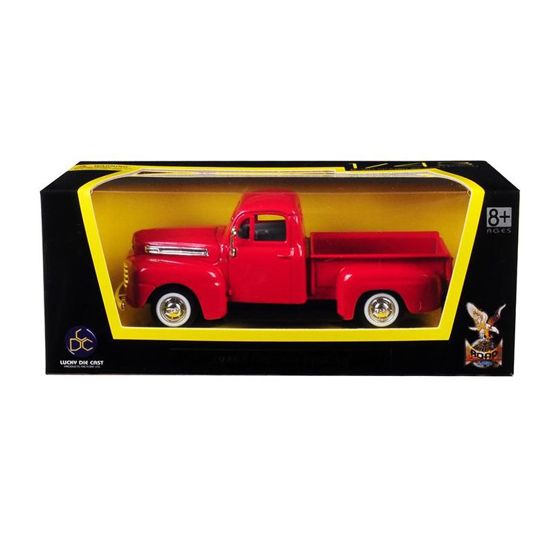 1948 Ford F-1 Pickup Truck Red 1/43 Diecast Model Car by Road Signature, 1 of 4