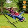 SUGIFT 9ft Portable Heavy-Duty Steel Hammock Stand - 2 of 4