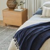 Crane Home | Deep Current Knit Throw - 4 of 4