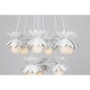 Savoy House Pacha 10 - Light Chandelier in  White Cashmere - 4 of 4