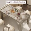 Dining Table for 4-6, 63 Inch Farmhouse Dining Table, Large Wooden Rectangular Dinner Table for 4 for Apartment, Small Space - 4 of 4