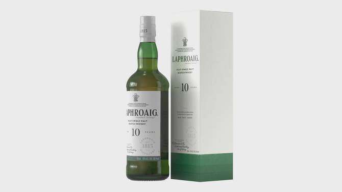 Laphroaig Scotch Whisky - 750ml Bottle, 2 of 7, play video