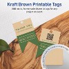 Avery Banner Flag Tags, 1-1/2" x 2-1/3", Kraft Brown, 150 Total - 3 of 4