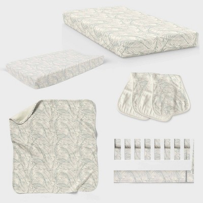 Goumikids Many Moons Organic Bedding Set - 3pc : Target