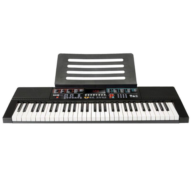RockJam 61 Key Keyboard Piano Kit with Keyboard Stand, Headphones Sheet Music Stand & Lessons RJ640-XS, 4 of 11