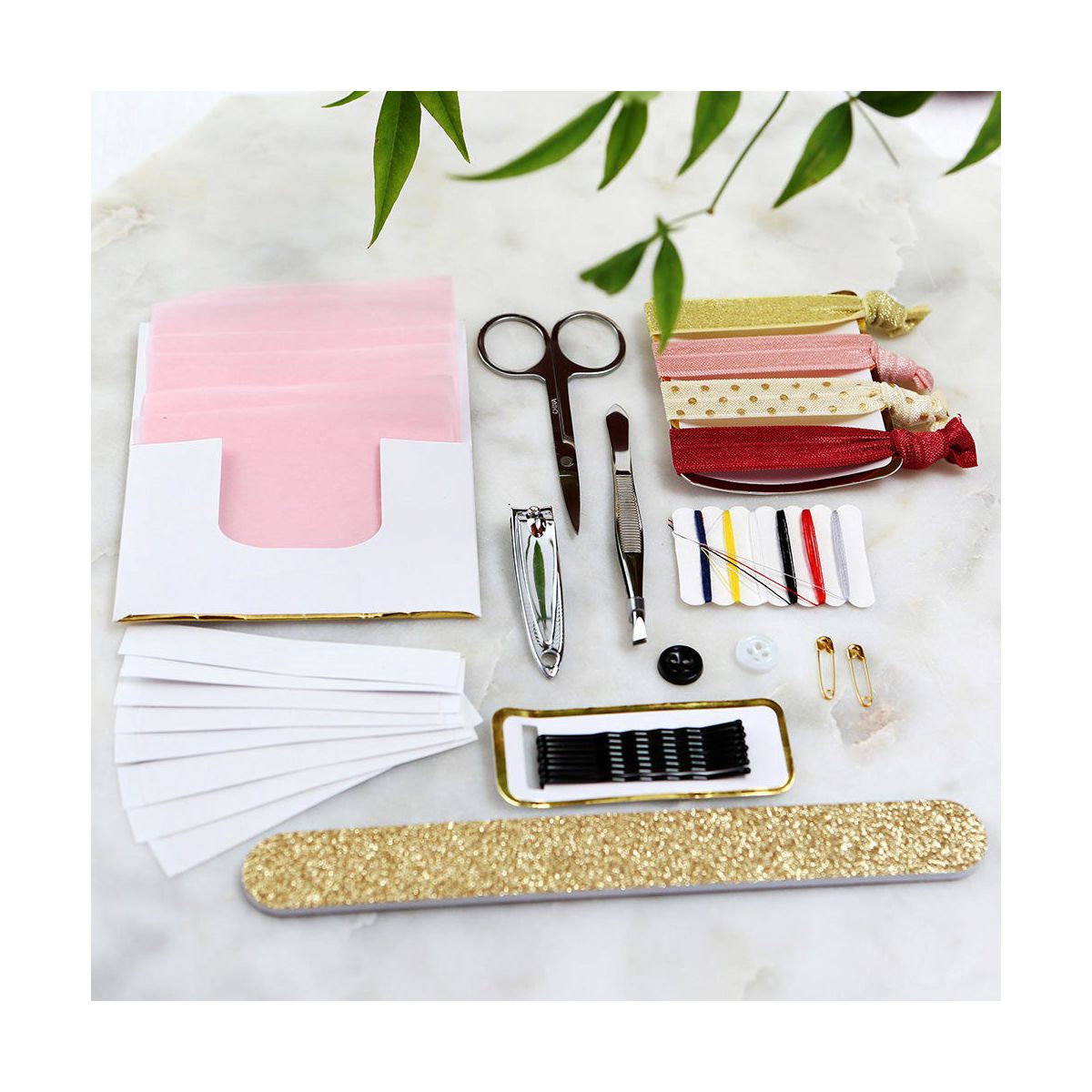 Kate Aspen Burgundy Blush Floral Wedding Survival Kit | 18140FW - thumbnail 5