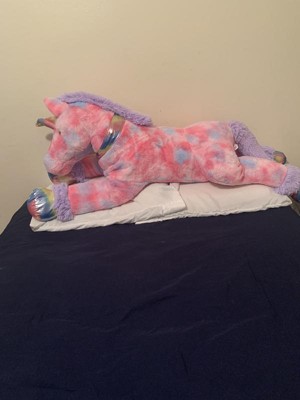 Kids Extra Large Life-Size Plush Rainbow Unicorn Stuffed Animal w/ Sof –  Best Choice Products