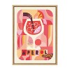 Kate & Laurel All Things Decor 18"x24" Sylvie MCM Aperol Spritz Wall Art by Rachel Lee Natural - 2 of 4