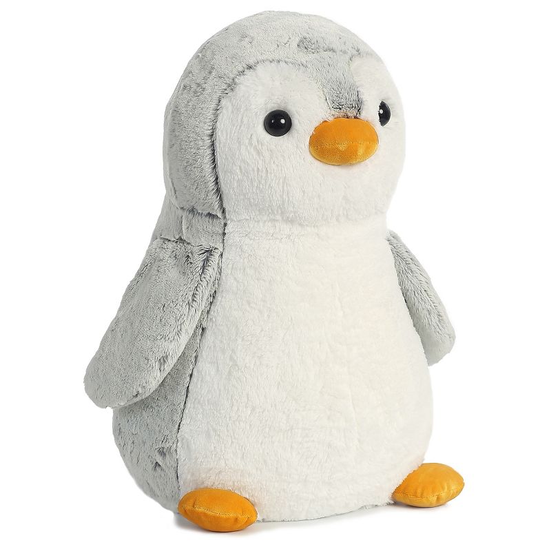 Aurora PomPom Penguin 16" Grey Stuffed Animal, 2 of 3
