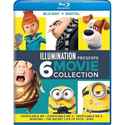 Illumination 6-Movie Collection (Blu-ray)(2018)