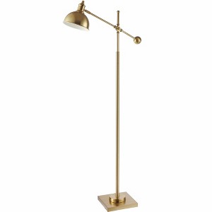Dagen Floor Lamp - FLL4073 - Brass - Safavieh - 1 of 4