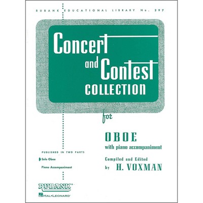 Hal Leonard Concert And Contest Collection Oboe Solo Part Only