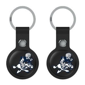 Keyscaper NFL NFC Historic Teams Insignia Black Airtag Holder 2-Pack - 1 of 4