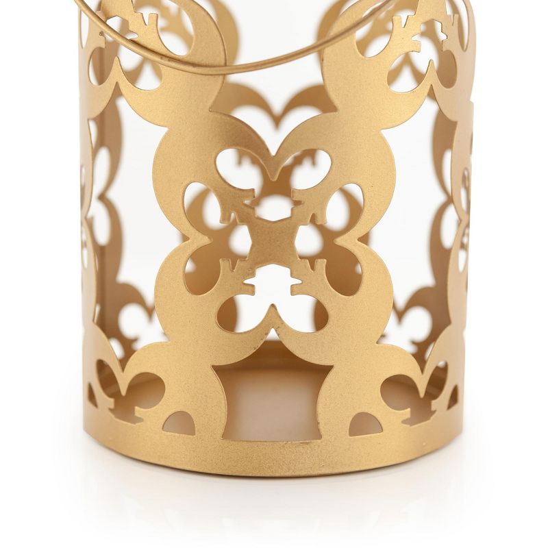 Seven20 Star Wars Gold Stamped Lantern | Rebel Symbol Clusters | 11.5 Inches Tall, 4 of 7