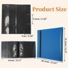 Unique Bargains Card Binder 12 Pockets 20 Pages 480 Card Capacity Double-Sided for Sport Cards Game Card - 2 of 4