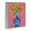 Stupell Industries Ornate Vase with Daisies Black Framed Giclee Art - 3 of 4
