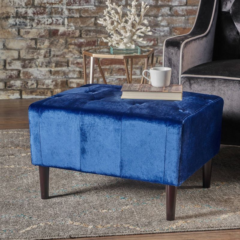 Kimiko Tufted Ottoman - Christopher Knight Home, 3 of 7