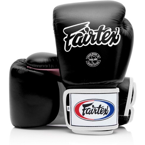 Fairtex BGV1 Black/White/Pink Muay Thai Boxing Training Sparring Gloves - image 1 of 4