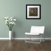Trademark Fine Art-Color Bakery 'Moroccan Gold IV' Matted Framed Art - 3 of 4