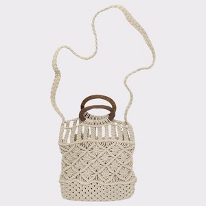 Women's Macrame Convertible Crossbody Bag - LASCANA - 1 of 4