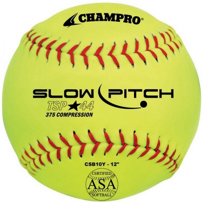 Champro 12in ASA .44 Cor Slowpitch Softball-Dozen