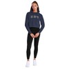 University of California, Davis Distressed School Name Cropped Hoodie Pullover Sweatshirt - 4 of 4