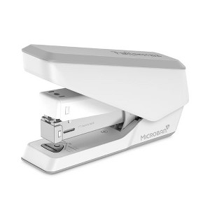 Fellowes LX840 EasyPress Half Strip Stapler, 25-Sheet Capacity, White - 1 of 4
